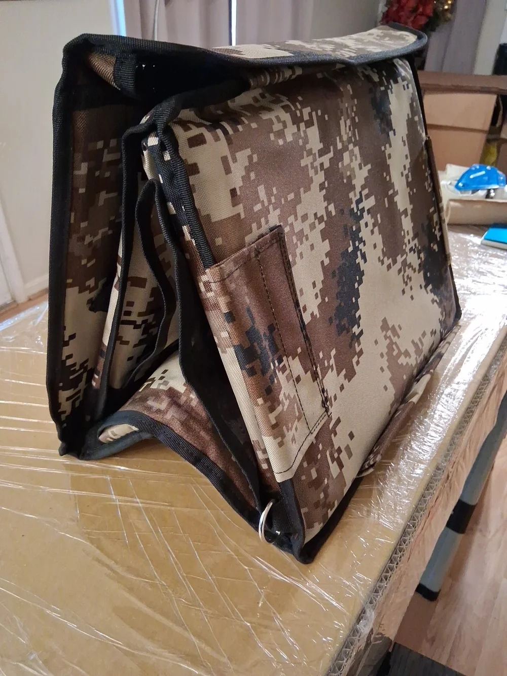 Camouflage Cat Carrier Travel Bag - Desert Camo